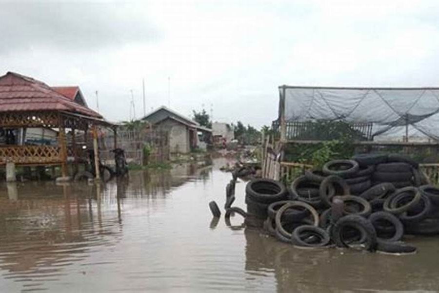banjir rob pesisir