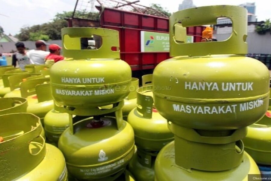 Harga elpiji subsidi 3 kilogram (kg) kini mencapai Rp 20.000 hingga Rp 23.000 per tabung di sejumlah daerah.