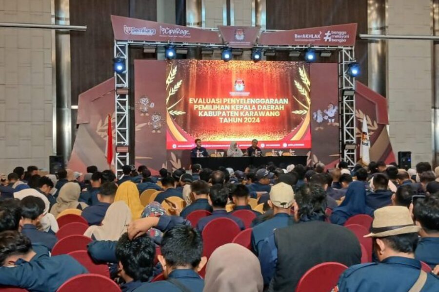 KPU Karawang Evaluasi Pilkada 2024