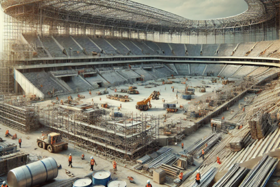 Rehabilitasi Stadion Singaperbangsa Karawang Molor, Kontraktor Dapat Perpanjangan Waktu dengan Denda