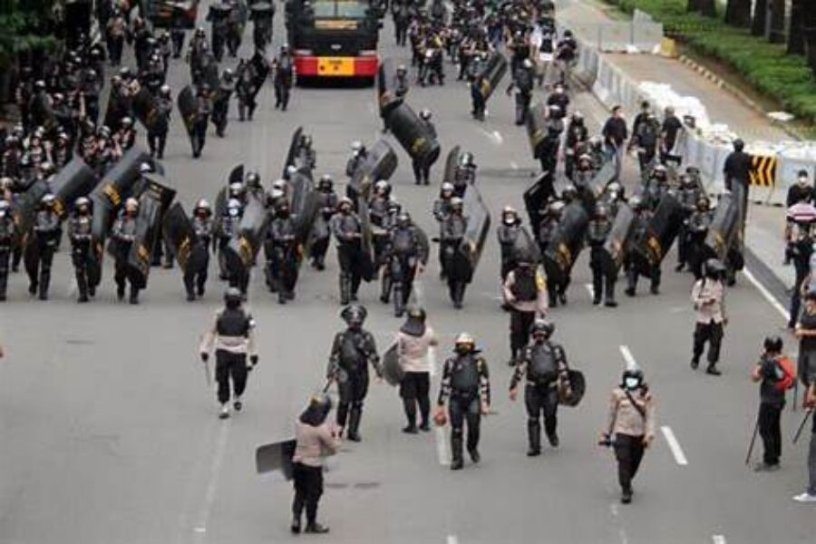 Polres Metro Jakarta Pusat Kerahkan 2.460 Personel untuk Amankan Aksi ‘Indonesia Gelap’