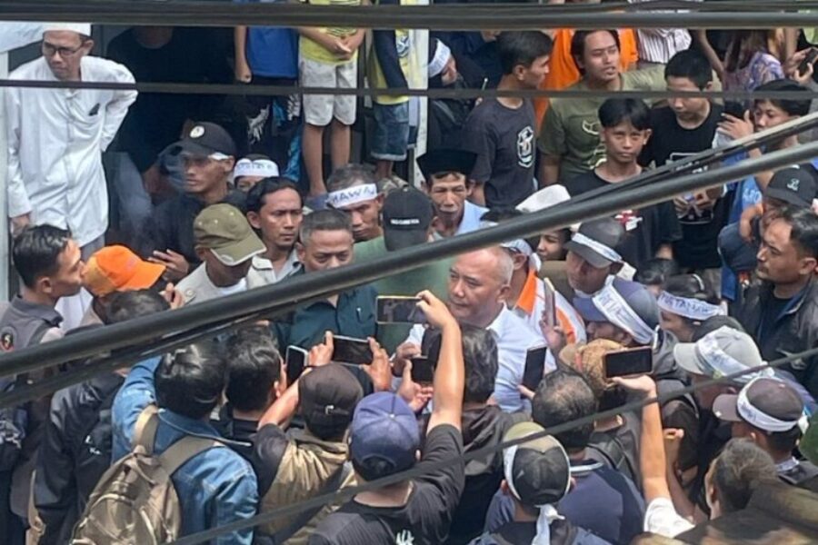 Komplik Tanah di Cinangoh akan diukur kembali  oleh BPN Karawang