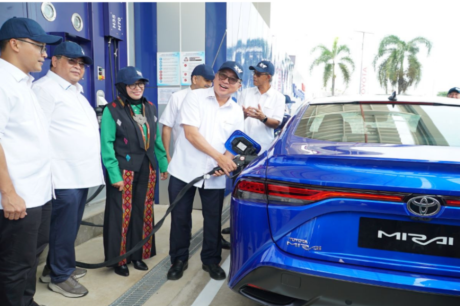 Toyota Indonesia Resmikan Fasilitas Hidrogen di Karawang, Dorong Transisi Energi Bersih