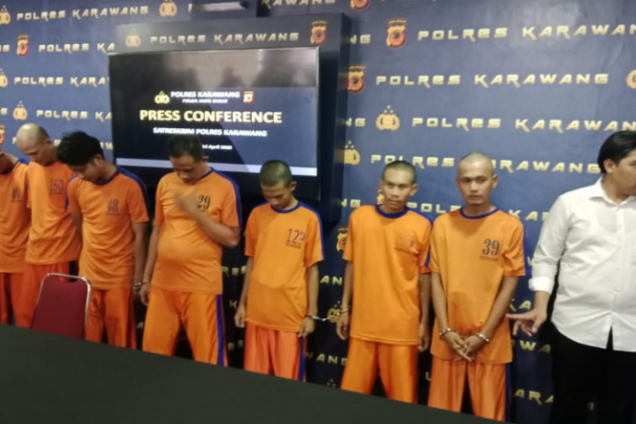 Polres Karawang Berhasil Tangkap Komplotan Curanmor yang Meresahkan Warga