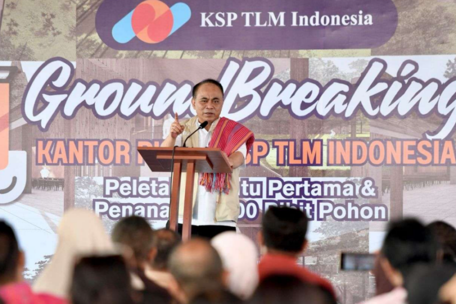 Menkop Resmikan Pembangunan Kantor Pusat KSP TLM di Kupang