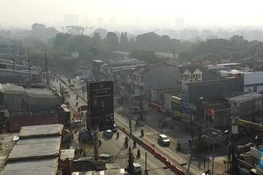 Udara Buruk Landa Jabodetabek, Tangerang Selatan dan Depok Jadi Kota Paling Tercemar