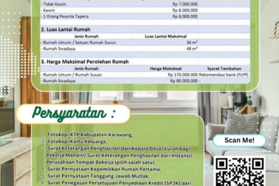 Karawang Bebaskan BPHTB untuk Warga Berpenghasilan Rendah