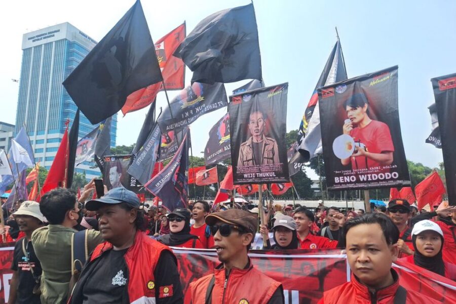 Menjelang Aksi Buruh di DPR: Ribuan Massa Akan Tuntut Penghapusan Outsourcing dan Kenaikan Upah