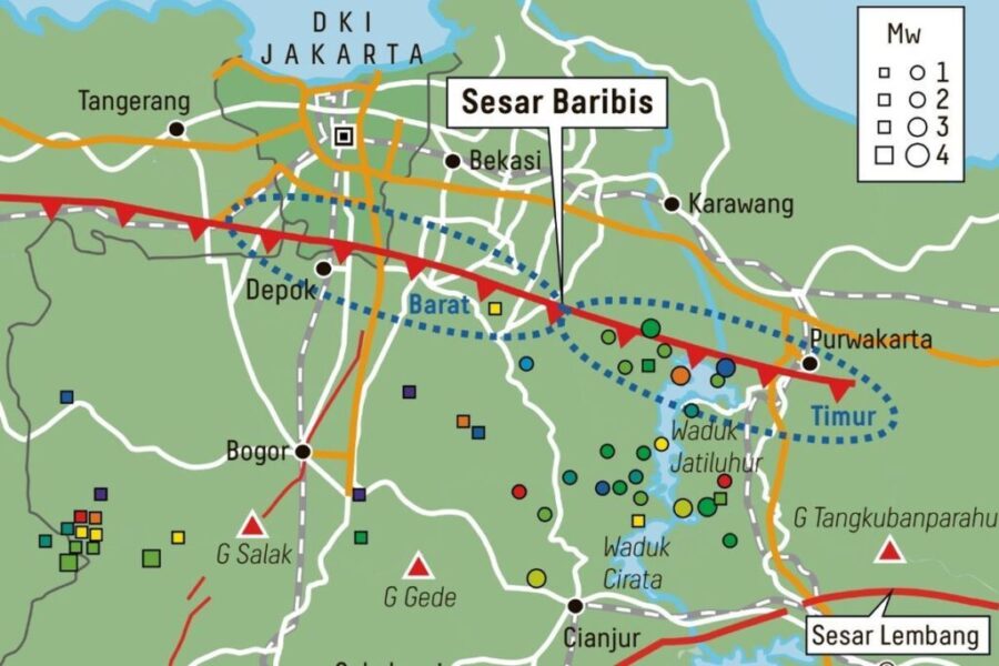 Sesar Baribis Kembali Disorot Usai Gempa Bekasi-Karawang