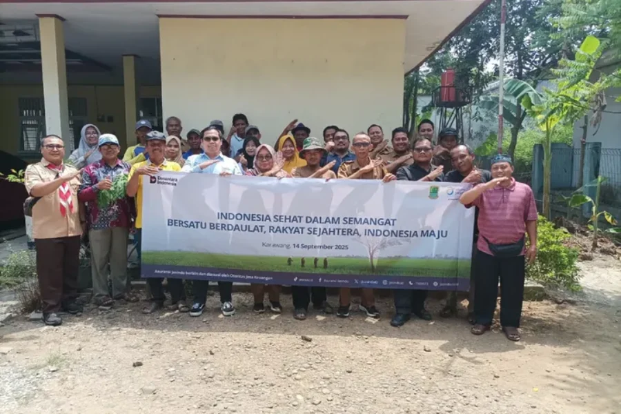 Petani Karawang Dapat Edukasi AUTP dari Jasindo dan Dinas Pertanian