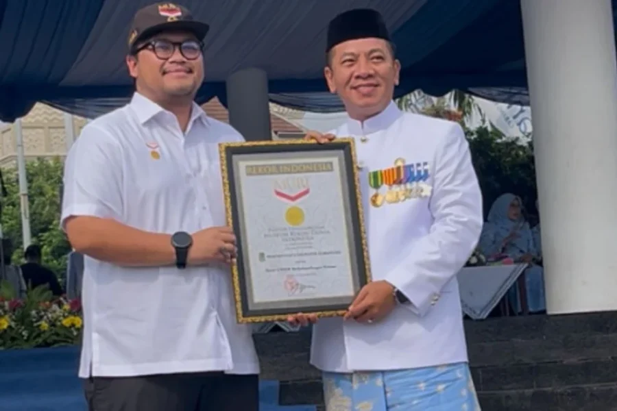 Raih Rekor MURI melalui bazar UMKM