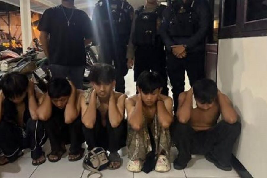 Polres Karawang Gagalkan Tawuran, Lima Pemuda Diamankan